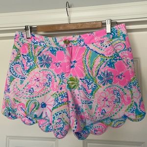 Lilly Pulitzer 5” buttercup knit shorts